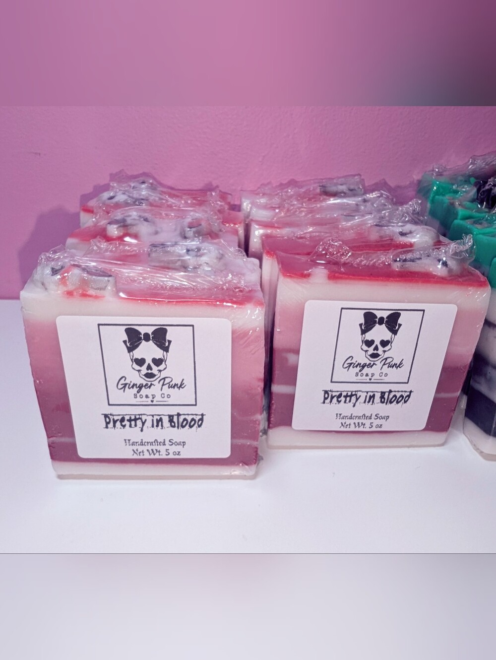 Handmade Pretty In Blood Ghostface Soap Bars - Picture 3 of 4